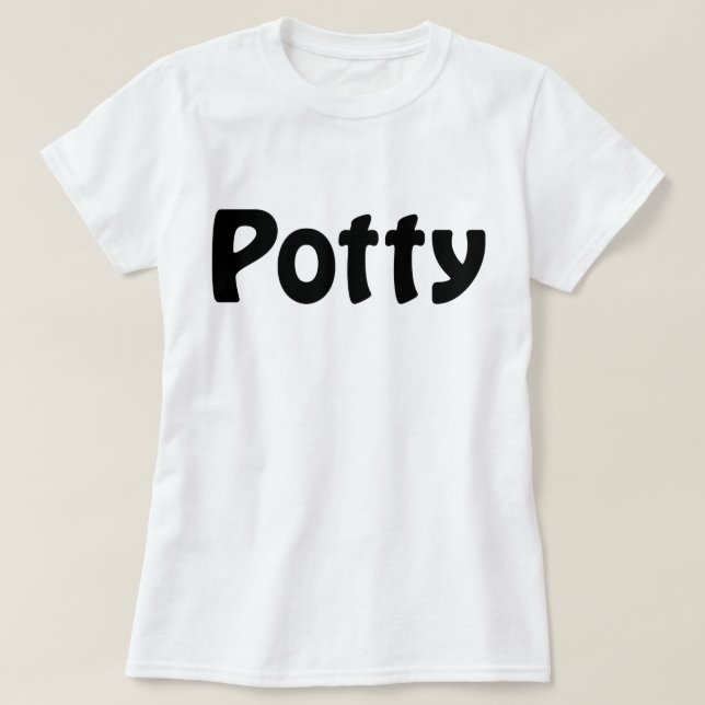 T-shirt Potty (Design devant)
