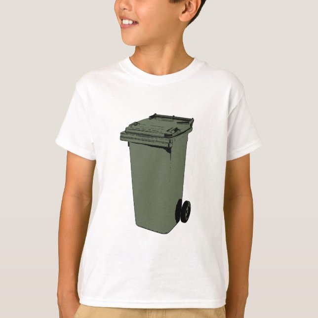 T-shirt Poubelle de Wheelie (Devant)