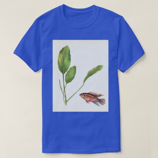T-shirt Poubelle violette Pelviachromis (Design devant)