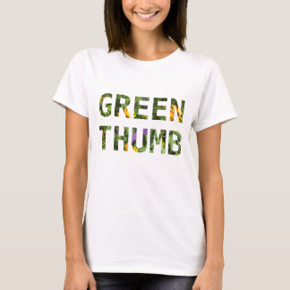 T-shirt Pouce vert