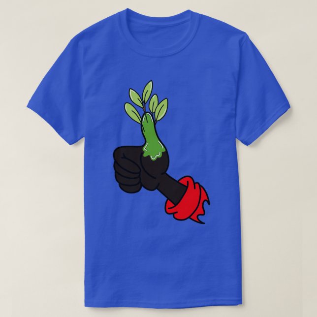 T-shirt Pouce verte 3 (Design devant)