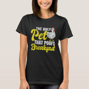 T-shirt Poulailler poule coq