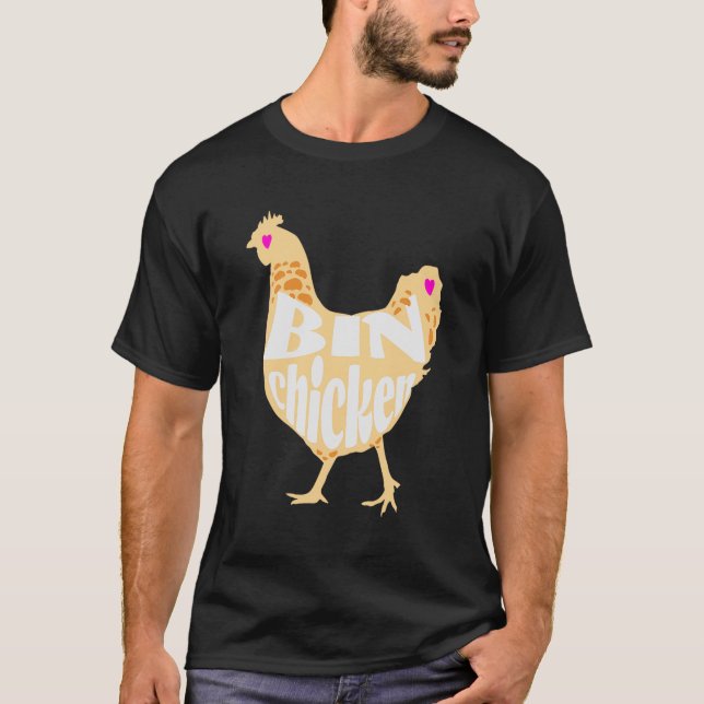 T-shirt poule d'amour (Devant)