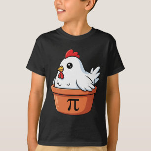 T-shirt Poule drôle Pot Pi Day Tarte Amoureux des maths En