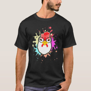 T-shirt Poule - Femmes Cool Animal Poule Tee