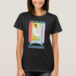 T-shirt Poule Mère Cocote Monte Brille