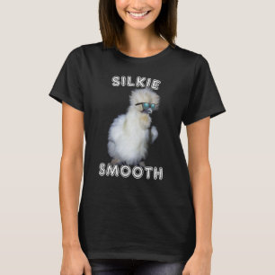 T-shirt Poule Soie - Idée Cadeau Drôle D'oiseau Tendre Et