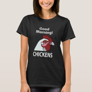 T-shirt Poules Bonjour Drôle de Chuchoteur de Poulet