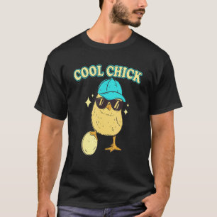 T-shirt Poules Lunettes De Soleil Chick Hutch Cool Chick