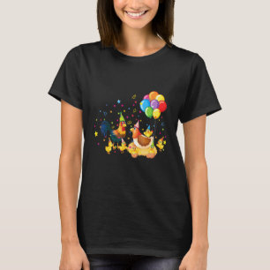 T-shirt Poules Motif de poule drôle