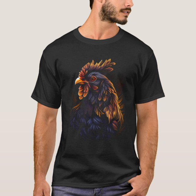 T-shirt Poulet 2 (Devant)