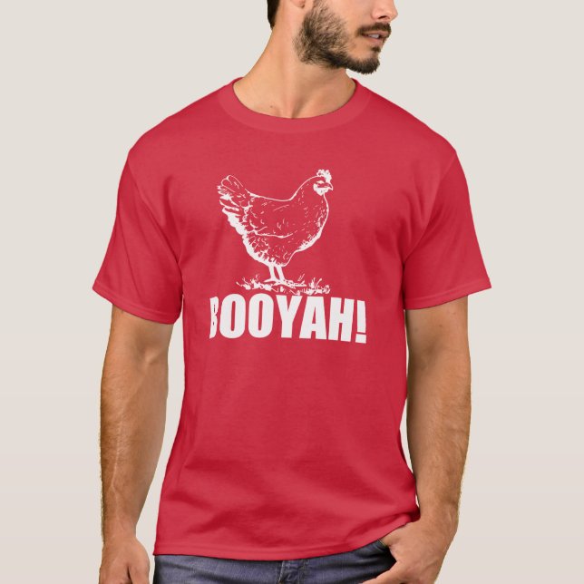 T-shirt Poulet Booyah ! (Devant)
