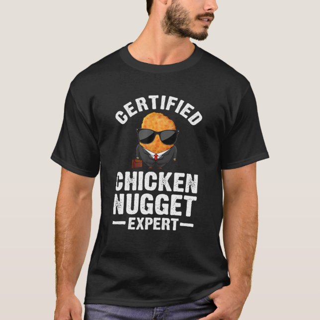 T-shirt Poulet cool Nuggget Pour Hommes Femmes Enfants Nug (Devant)