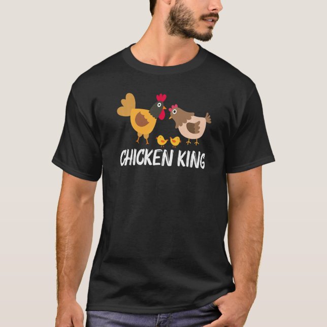 T-shirt Poulet cool Pour Hommes Papa Rooster Hen Chicks Po (Devant)