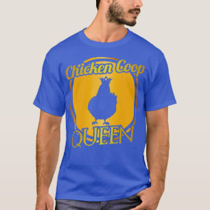T-shirt Poulet Coop Queen Agriculture Thème Animal Tee