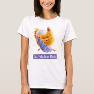 T-shirt Poulet dans un tutu