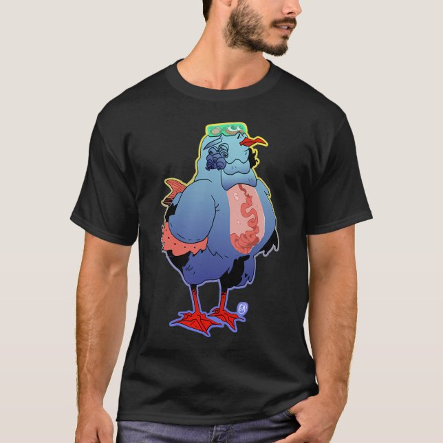 T-shirt Poulet de haute mer (Devant)