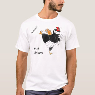 T-shirt Poulet de Ninja
