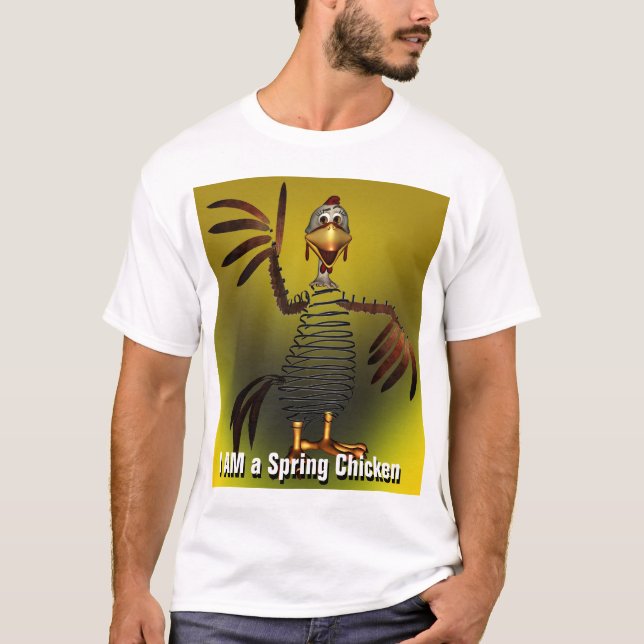 T-shirt Poulet de ressort (Devant)