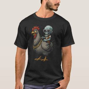 T-shirt Poulet de Rider Zombie - Mug de café fou