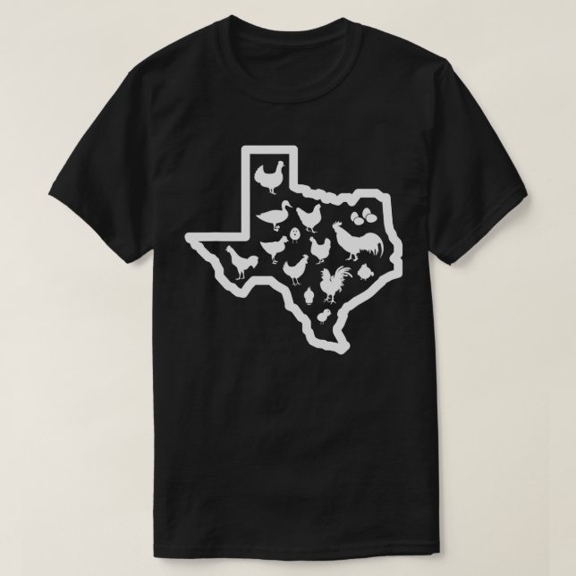 T-shirt Poulet de thé (Design devant)