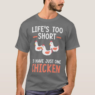 T-shirt Poulet d'élevage Poulet de poulets Whisper ferme V