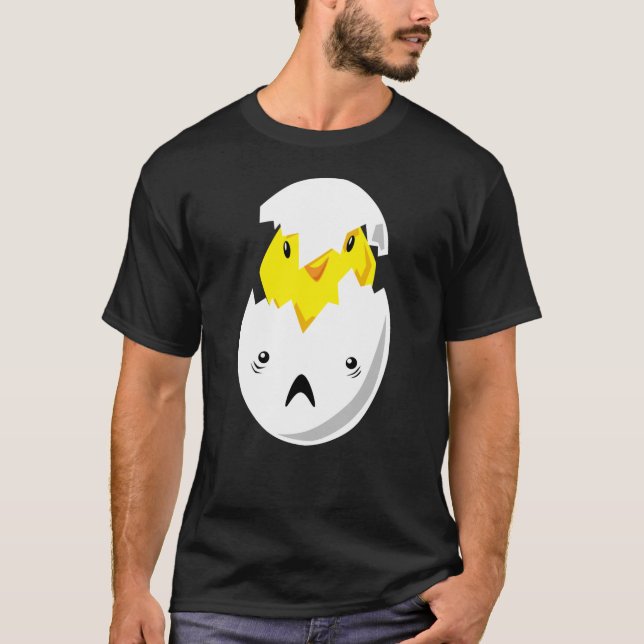 T-shirt Poulet et oeuf (Devant)