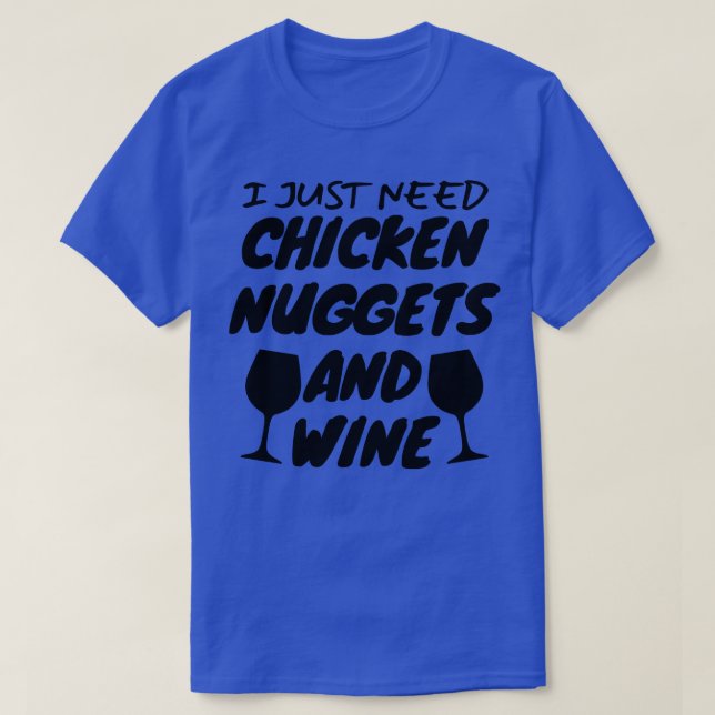 T-shirt Poulet Et Vin (Design devant)