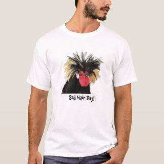 T-shirt Poulet génial - mauvais jour de cheveux