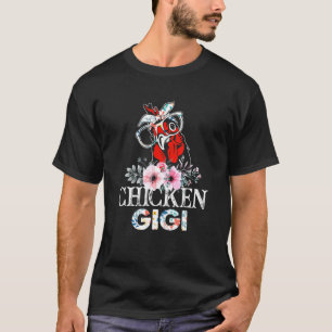 T-shirt Poulet Gigi Floral