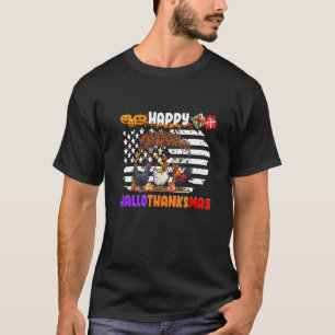 T-shirt Poulet Halloween Joyeux HalloThanksMas Automne Que