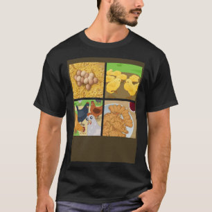 T-shirt Poulet Nugget Nug Life Frit Poulet