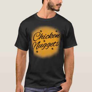 T-shirt Poulet Nuggets Abrush nival Drôle Plaisanterie