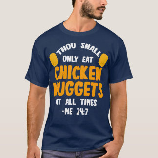 T-shirt Poulet Nuggets Que Tu Feras