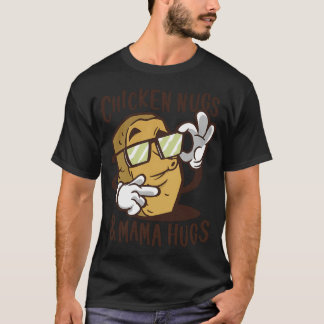 T-shirt Poulet Nugs Cool Nugget Bébé Mignon