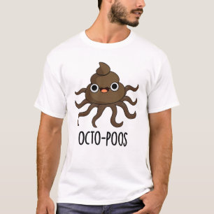T-shirt Poulet Octo-Poos Drôle