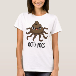 T-shirt Poulet Octo-Poos Drôle