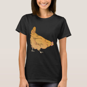 T-shirt Poulet Orpington Buff