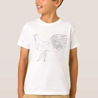 T-shirt Poulet par Kinsey