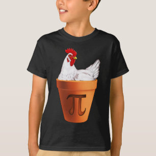 T-shirt Poulet Pot Pi Jour Cadeau Hommes Femmes Enfants Ma