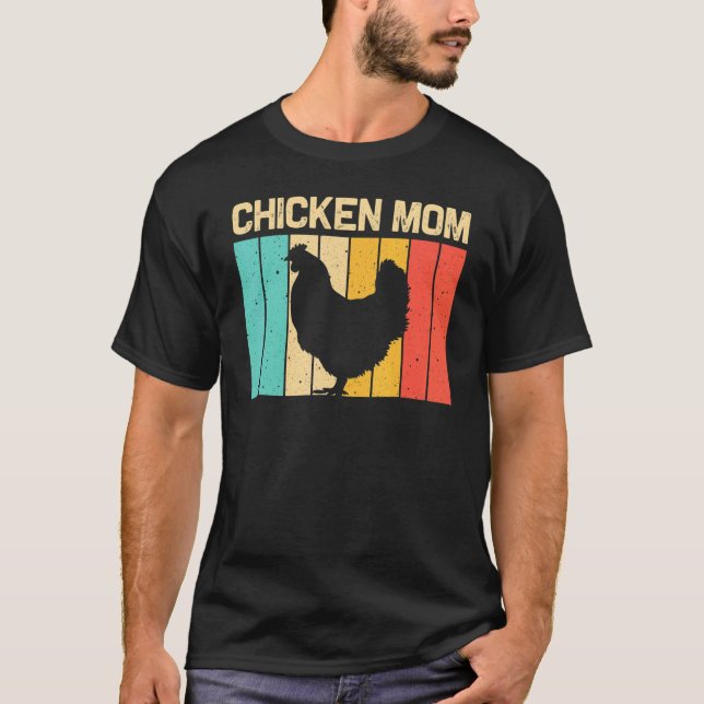 T-shirt Poulet Pour Maman Mère Fermier Poulet Ferme Hen (Devant)
