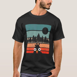 T-shirt Poulet Rétro Drôle Poulet