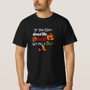T-shirt Poulet vintage Grill Bière
