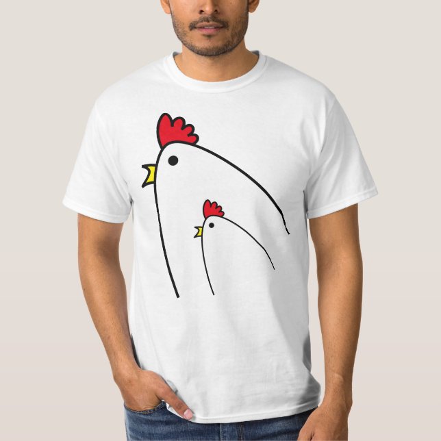 T-shirt Poulets (Devant)
