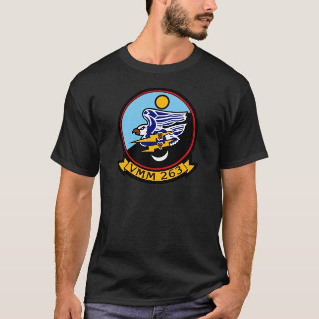 T-shirt Poulets du tonnerre VMM-263 (Devant)