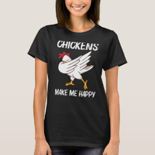 T-shirt Poulets Pour Hommes Femmes Oeufs De Volaille