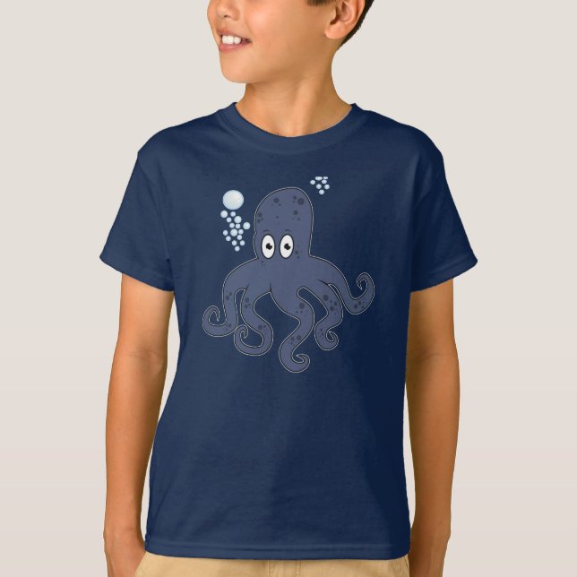 T-shirt poulpe (Devant)