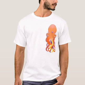 T-shirt Poulpe coloré