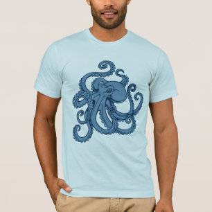 T-shirt Poulpe de mer profonde