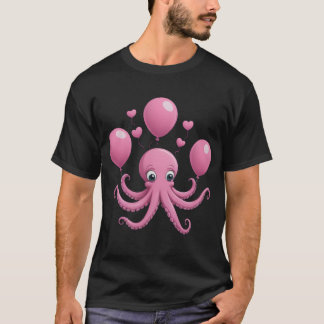 T-shirt poulpe mignonne